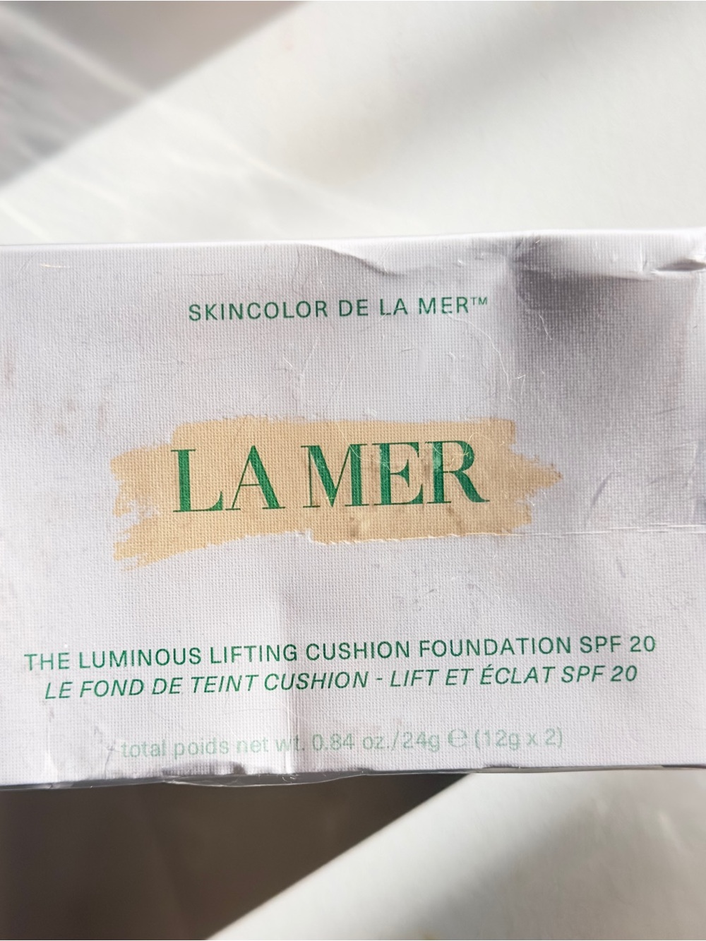 La Mer Luminous Lifting Cushion Foundation SPF 20, Warm Porcelain 03